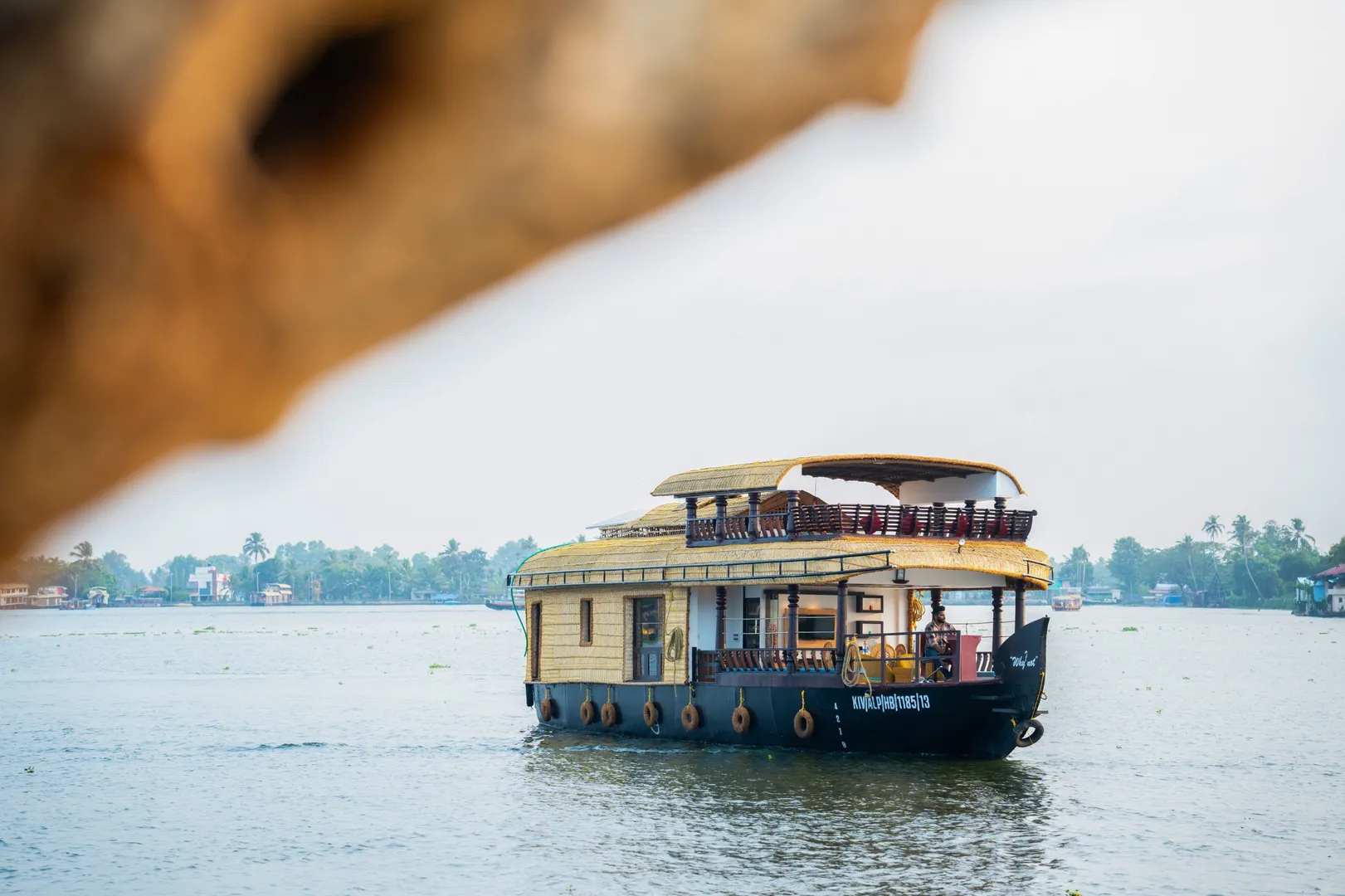 Why Not Premium  - 1 Bedroom Premium Houseboat Interior View | Kerala Houseboat Cruise | Alleppey Green Tourism